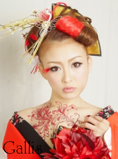 モダンな大和撫子style Style Gallery 大阪ミナミ 心斎橋でヘアセット セットサロン Gallis ギャリス
